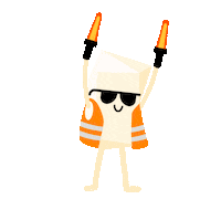 Airport Swipe Up Sticker by Duschbrocken