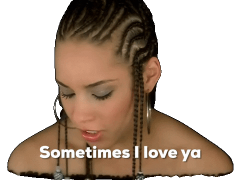 Songs In A Minor Fallin Sticker by Alicia Keys