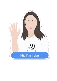 Hi Sticker by unrealcollection