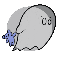 Teddy Bear Halloween Sticker