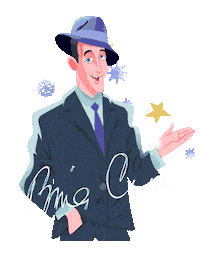 Christmas Snow Sticker by Bing Crosby