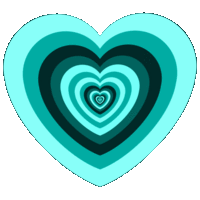i love you hearts Sticker