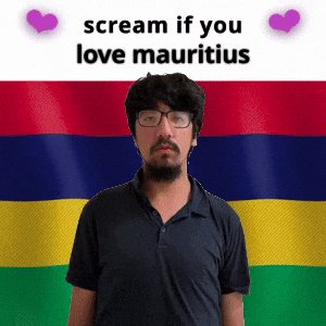 (silent) scream if you love mauritius