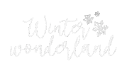 Winter Wonderland Christmas Sticker