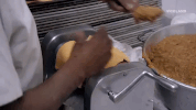 fuck that's delicious caribbean food GIF