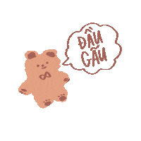 dthuongw cute bear dthuongw Sticker