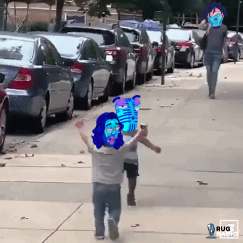 Nft Hug GIF by Rug Radio