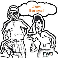 Celebration Raya Sticker by FWD Takaful