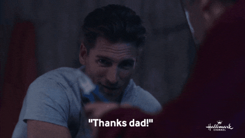Emilie De Ravin Thanks Dad GIF by Hallmark Channel