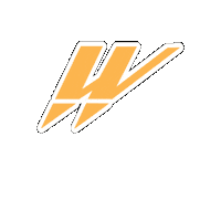 ehwolf wolf letter w gas Sticker