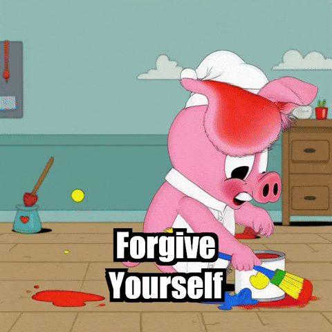 Wisdom Forgive Yourself GIF by The Pigasso
