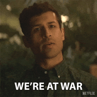 Come At Me War GIF by NETFLIX
