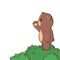 See Ya Goodbye Sticker by BEARISH