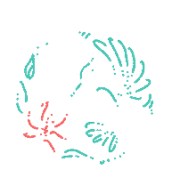 Flower Bird Sticker