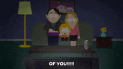 couch speaking GIF by South Park 