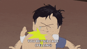 frustrated butters stotch GIF by South Park 