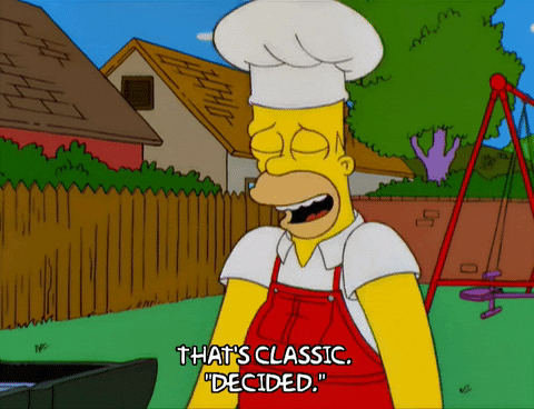 happy homer simpson GIF