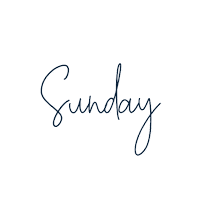Weekend Sunday Sticker by Jess Homer