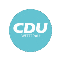cduwetterau cdu wetterau wetteraukreis cduwetterau Sticker