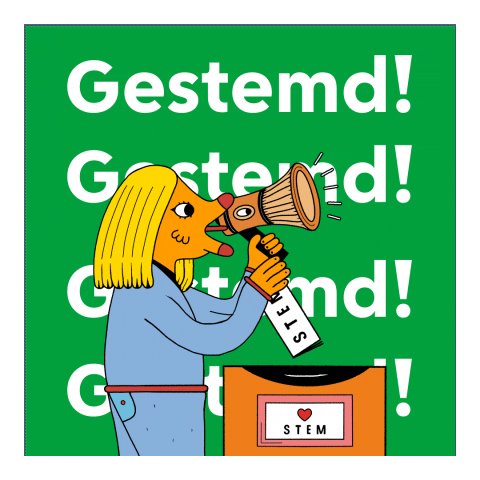 HammerfestAgency giphyupload amsterdam verkiezingen stemmen GIF