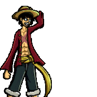 luffy STICKER