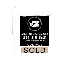 JennicaLynn realtor realestate sold sold sign Sticker