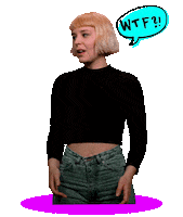 Girl Reaction Sticker by Kochstrasse™