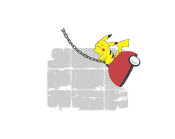insertcoinmx pokemon pikachu wrecking ball insertcoinmx Sticker