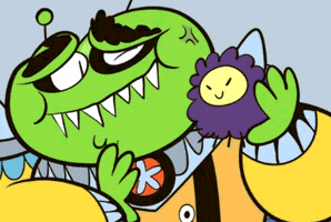 Science Fiction Animation GIF by Space Chickens In Space