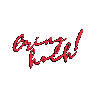 Groenbachgusler hoch thun thunerfasnacht gring Sticker