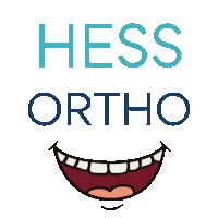 Logo Smile Sticker by Hessorthodontics