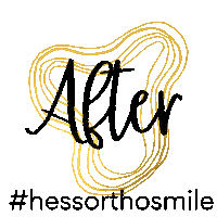 Logo Smile Sticker by Hessorthodontics