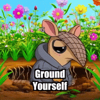 Grounding Inner Peace GIF by Chillo Dillo