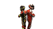 Friends Racing Sticker by Virgilio