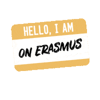 Travel Exchange Sticker by Erasmus Student Network