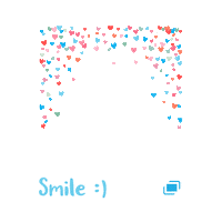 pink smile Sticker by myposter