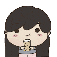 Happy Bubble Tea Sticker