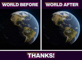 Before And After World GIF