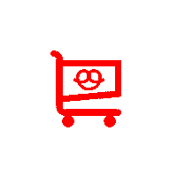 Shopping Cash Sticker by m.ing.a