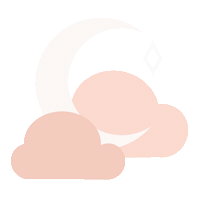 itsmalwa stars moon clouds itsmalwa Sticker