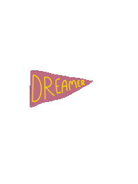 Pink Flag Sticker
