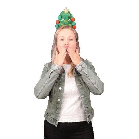 Christmas Marjolein Sticker by Groen Uitzendburo