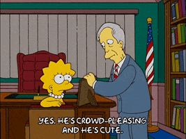 lisa simpson yes GIF
