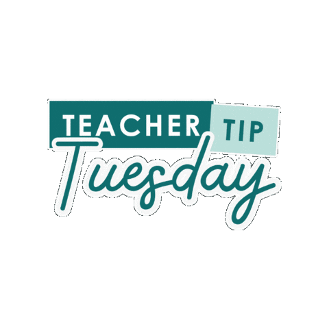 Tiptuesday Sticker by thepositiveteachercompany