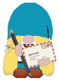 Dear Santa Christmas Sticker