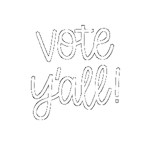 omgvote vote election voting election day Sticker