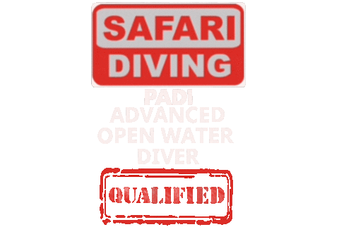 SafariDiving giphyupload diving dive scuba Sticker