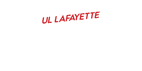 Ragin Cajuns Homecoming Sticker by University of Louisiana at Lafayette