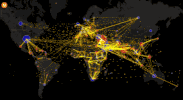 net maps immigration worlds migration GIF