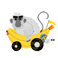 Animation Car Sticker by ilustraz